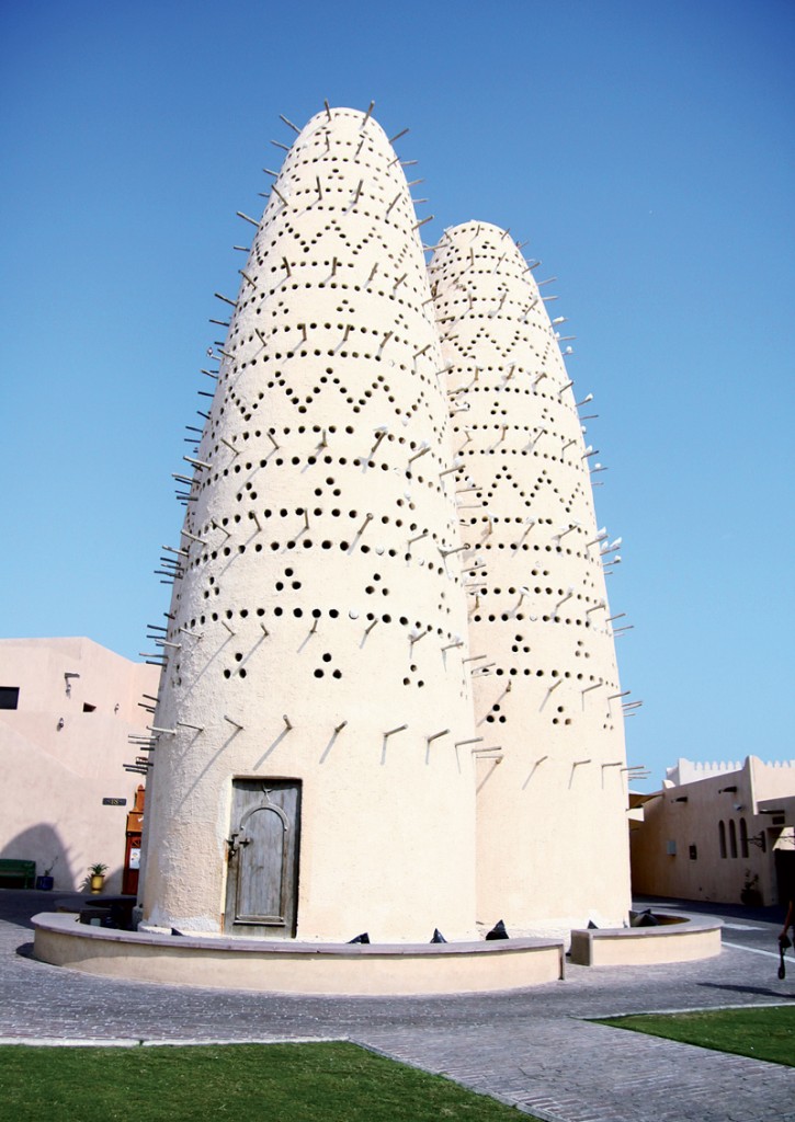 Nhà cho chim bồ câu, kiến trúc độc đáo tại làng văn hóa Katara
