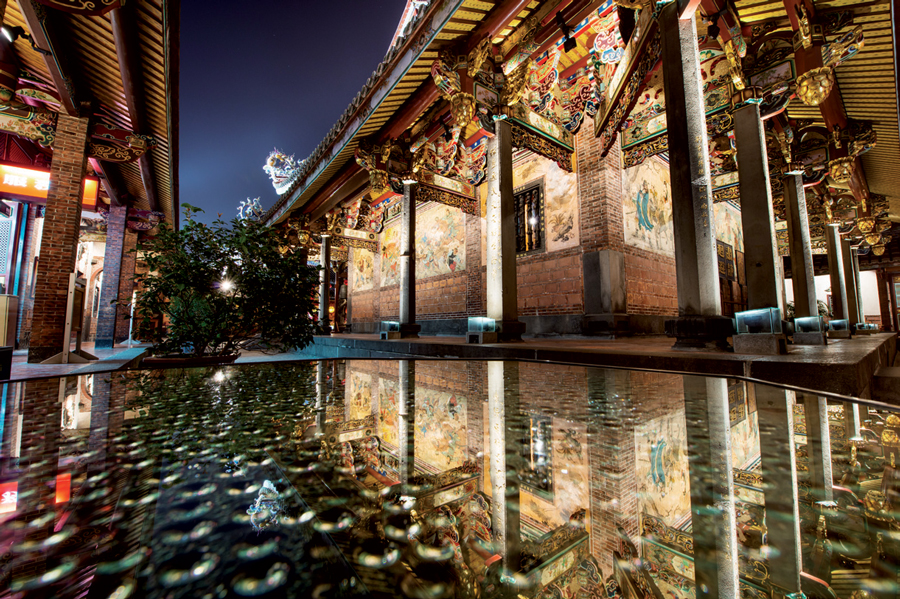 Cung Bảo An (Dalongdong Baoan) nổi tiếng với vẻ đẹp cổ kính ở Đài Bắc 