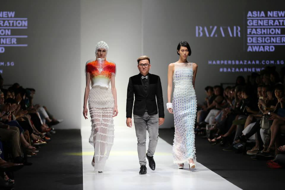 Châu Chấn Hưng tham gia Asia New Generation Fashion Designer Awards tại Singapore do Harper's Bazaar tổ chức 