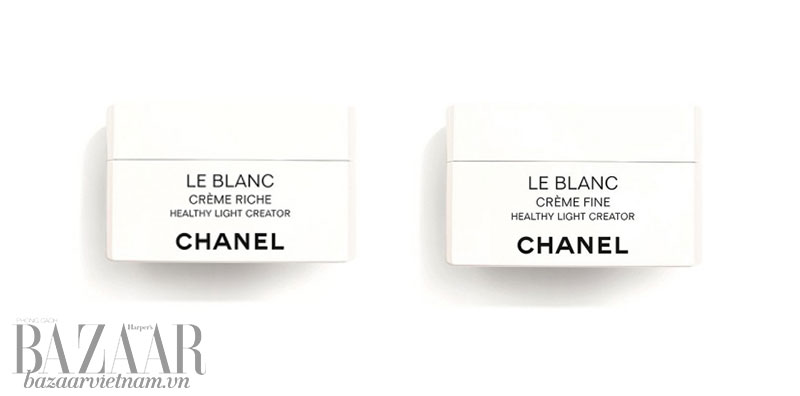 Kem dưỡng da Chanel Le Blanc mới mùa 2019: Crème Riche và Crème Fine