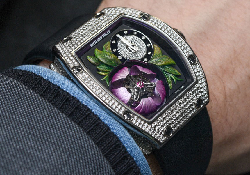 Đồng hồ tourbillon của Richard Mille, RM 19-02 Tourbillon Fleur