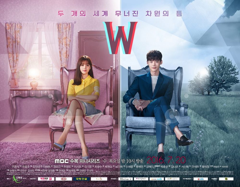 Những bộ phim hay của Lee Jong Suk: Hai thế giới - W Two Worlds (2016)