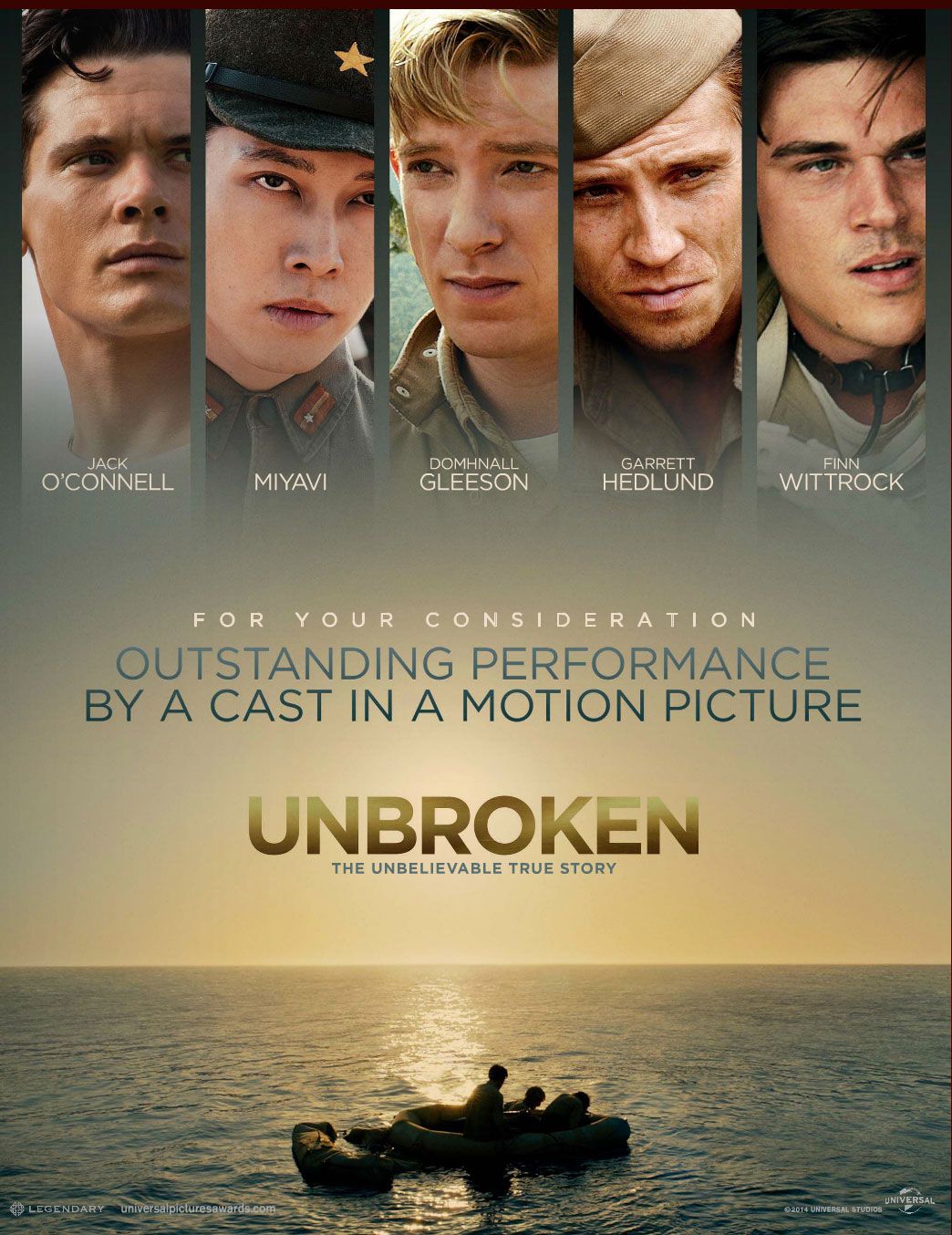 Top phim chiến tranh thế giới thứ 2: Unbroken (2014)
