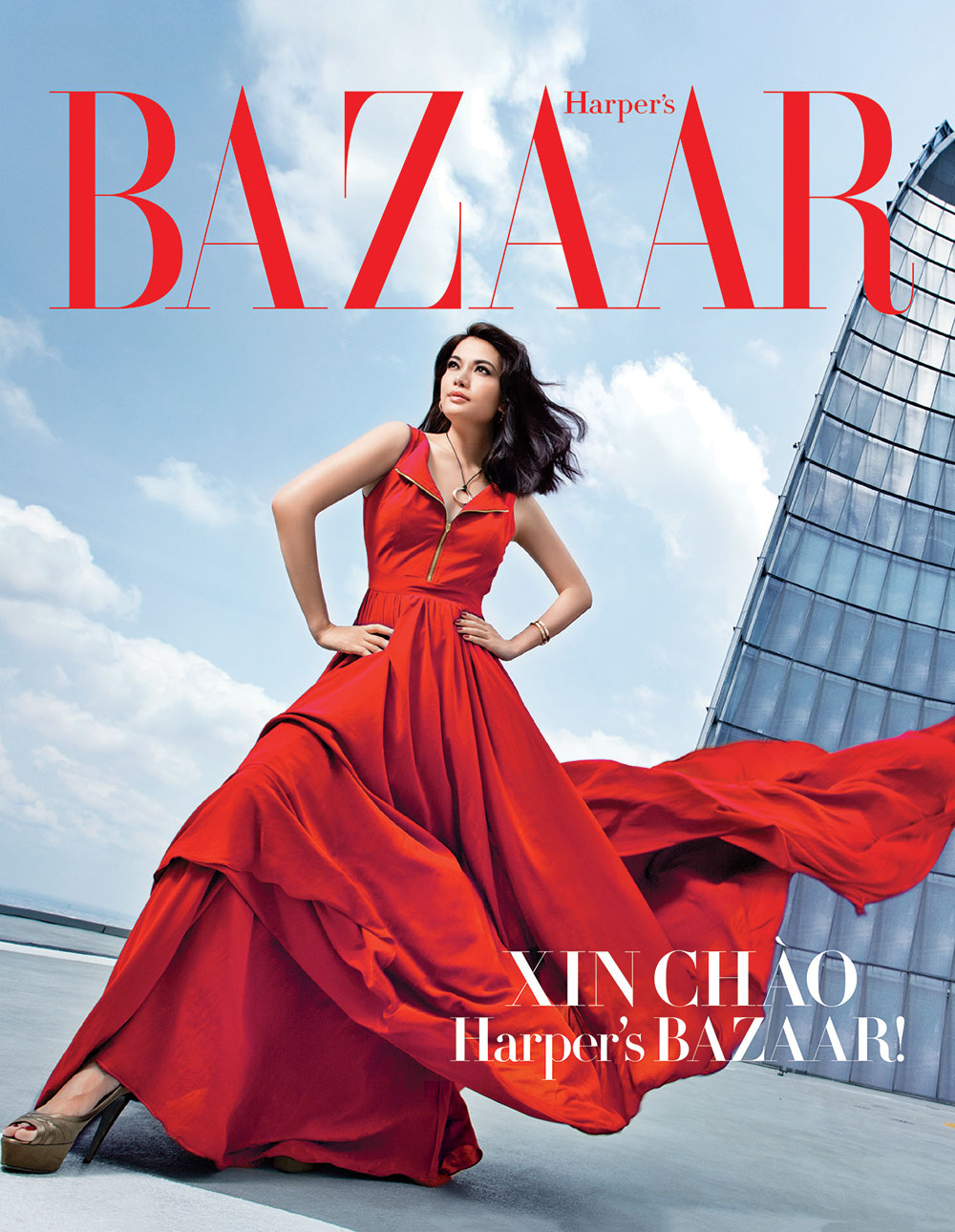 Trương Ngọc Ánh là gương mặt trang bìa đầu tiên của Harper's Bazaar tại Việt Nam