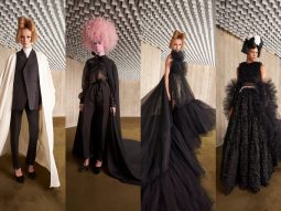 Giambattista Valli Haute Couture Thu Đông 2021 đưa thời trang Pháp hào hoa vào bối cảnh điện ảnh kinh dị của Mỹ