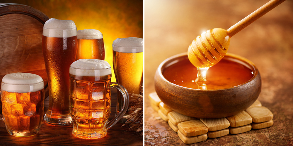 Cách làm đẹp da bằng bia và mật ong giúp trị mụn