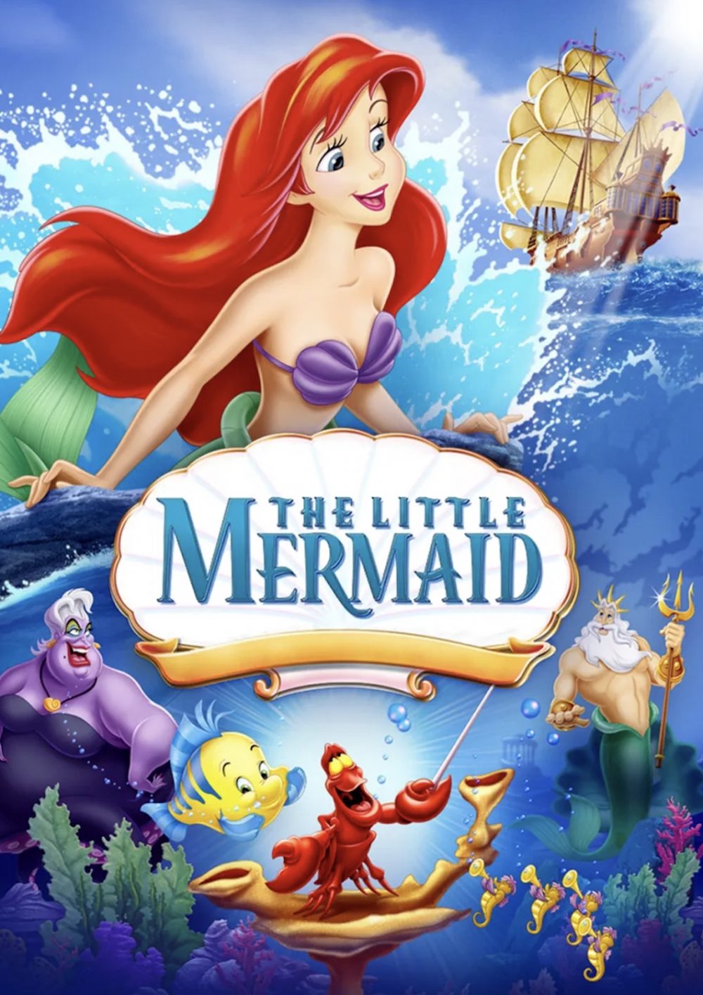 Những phim hoạt hình tuổi thơ: Nàng tiên cá – The Little Mermaid (1989)