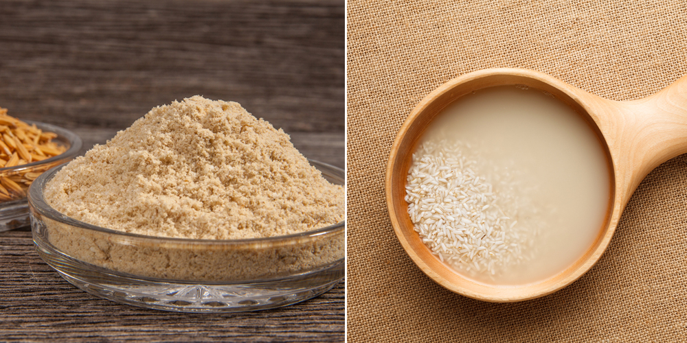 Da khô có thể dùng cám gạo để rửa mặt được không