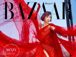 Minzy chụp hình độc quyền cho Harper’s Bazaar Việt Nam trước thềm show 9low On Top ở Thái Lan
