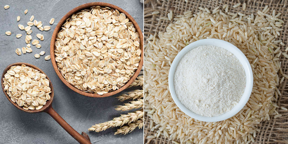 Cách làm bột gạo lứt yến mạch giảm cân