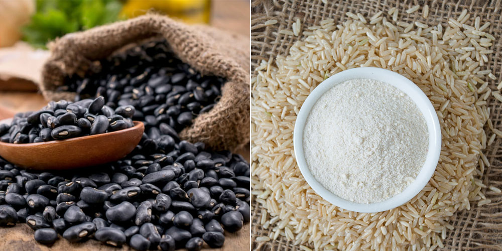 Cách làm bột gạo lứt đậu đen giảm cân
