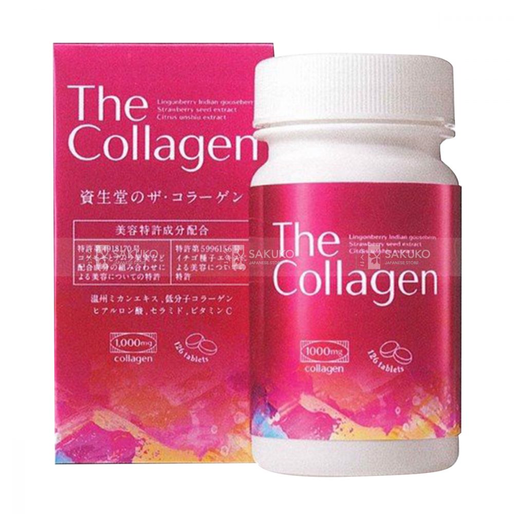 uống collagen có tác dụng gì? Viên uống collagen Shiseido Nhật Bản