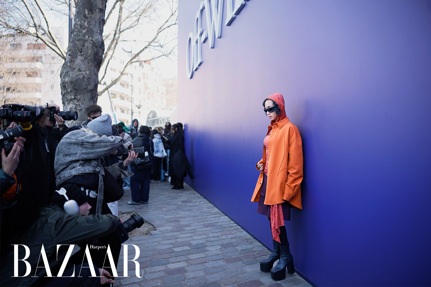 Harper's Bazaar_Châu Bùi dự Off White Thu đông 2023_01