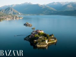 Louis Vuitton Cruise 2024 ra mắt trong khu vườn bí ẩn trên đảo Isola Bella nước Ý