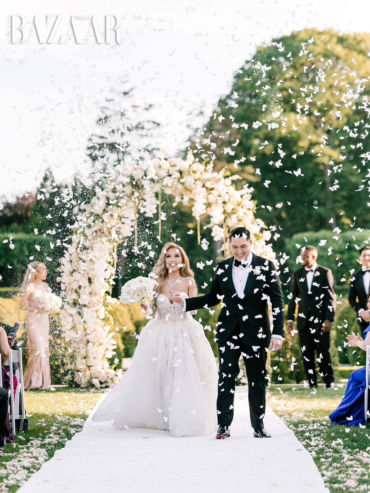 Andrew & Adrianna Lang's Fairytale Wedding at Oheka Castle