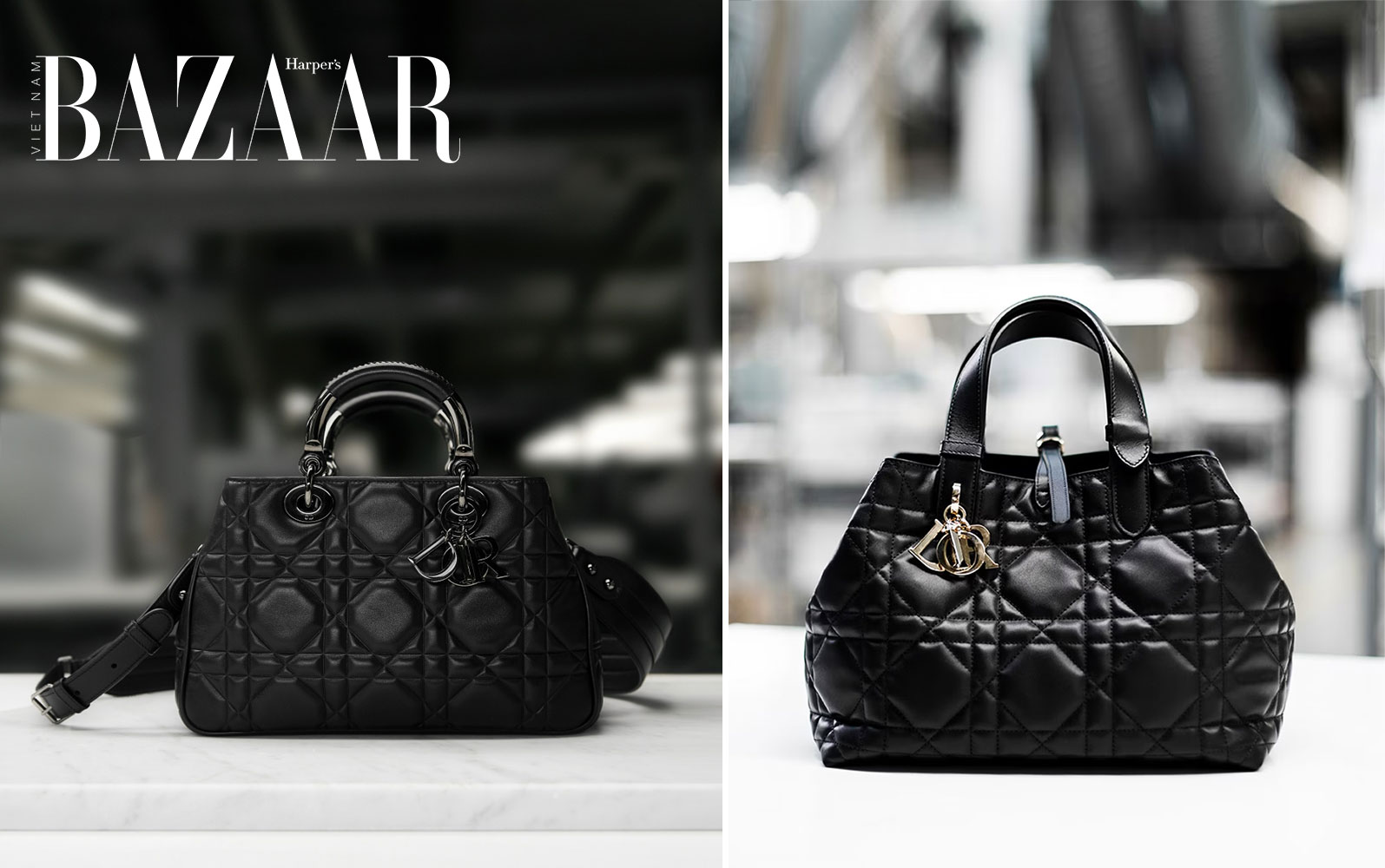 So sánh giữa túi Lady Dior 95.22 và Dior Toujours