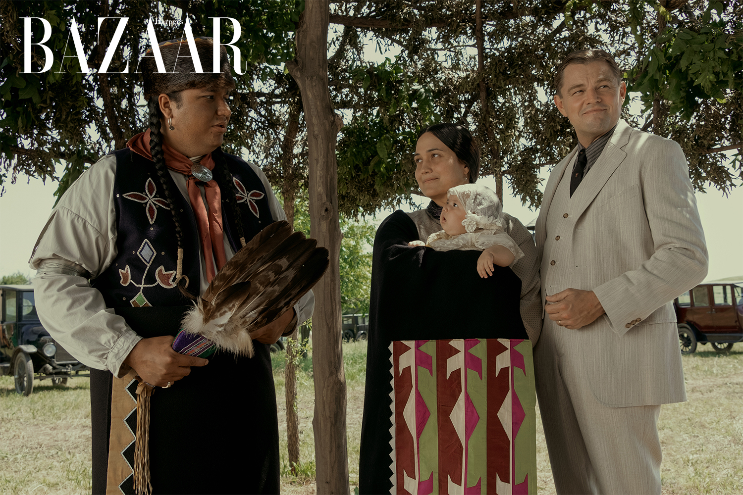Harper's Bazaar_Leonardo DiCaprio và Robert De Niro đóng Vầng Trăng Máu_05
