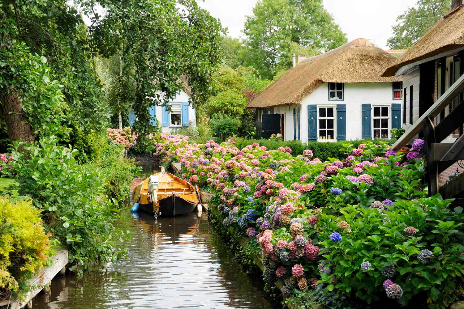 Thời điểm du lịch làng Giethoorn Hà Lan